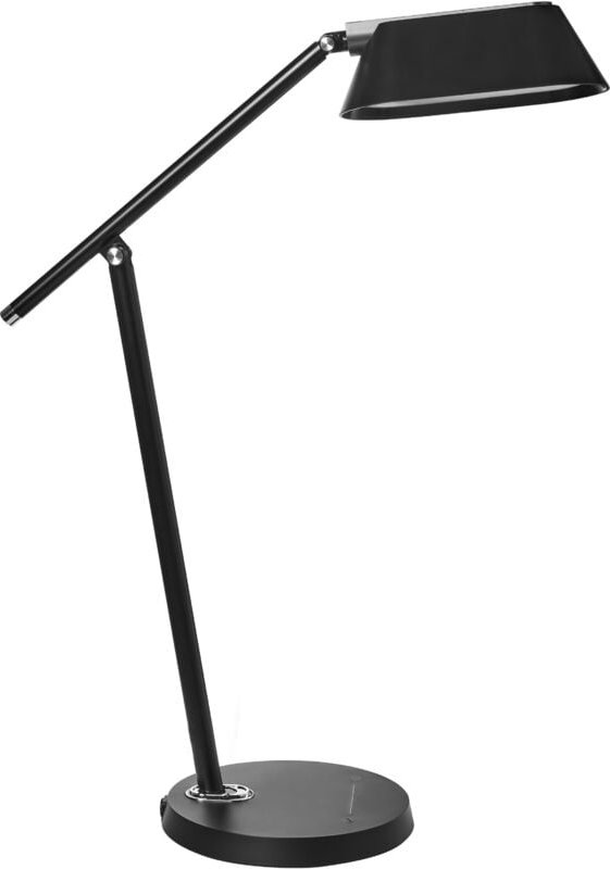 LED Schreibtischlampe LEONIS mit Dimmer Schwarz