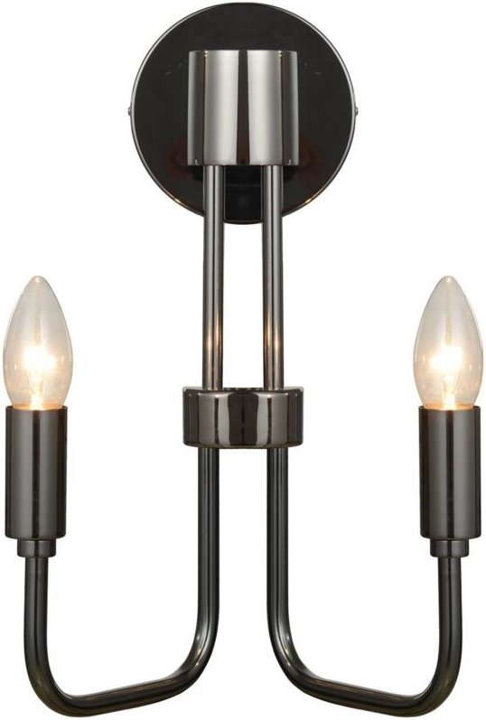 Thumbnail - Elanova Wandleuchte aus Eisen, gunmetal - gunmetal - Lindby