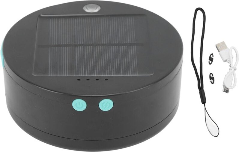 Solar betriebene Saitenleuchten 18 -Fuß -Kabellänge led Fairy Lichter wasserdichtes Zeltcamping - Eosnow