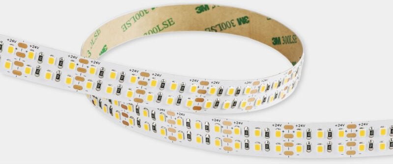 Thumbnail - Tira led on Advanced Double led 96 Blanco Cálido - 3000K cri 90 IP20 7647LM para Interior de Techo o Pared en Cocina, Of...