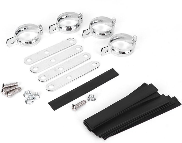 Motorradscheinwerferhalterung, Scheinwerferbefestigungshalterung, Motorradbefestigungshalterung für universelles Motorra...