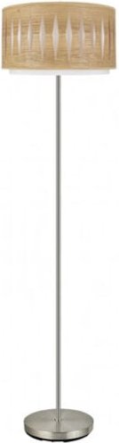 Fabrilamp - Stehleuchte Alexandra mit Lampenschirm aus Clara-Holz