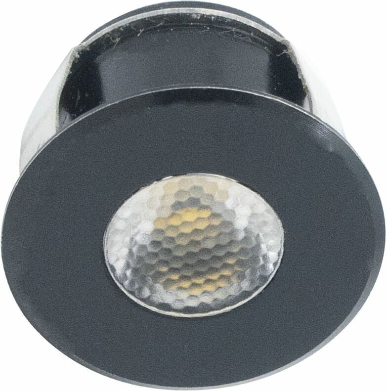Led Einbaustrahler SL-Mono Mini08, ansteuer- und dimmbar, 3000K warmweiß, schwarz matt, 24 v/dc - Siro