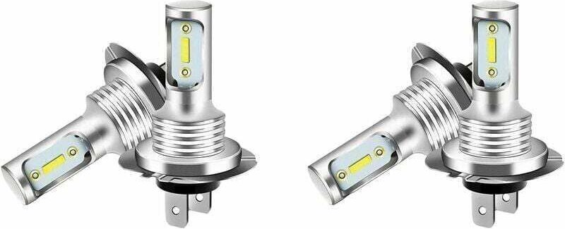 x H7 LED 6000 K Superweiß 110 W 8000 lm Nebelscheinwerfer-Kit Abblendlicht-Birnen – TRIMEC