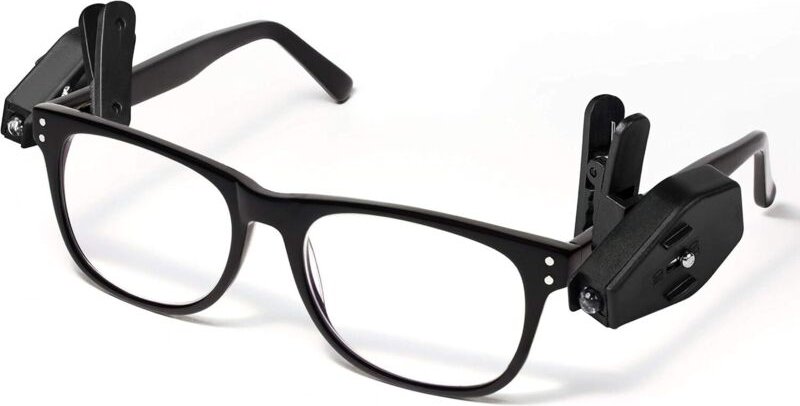 Mini-LED-Leseleuchte für Brillen – LED-Brillenclip – Praktisches Zubehör zum Lesen oder Konzentrieren, ohne den Raum zu ...