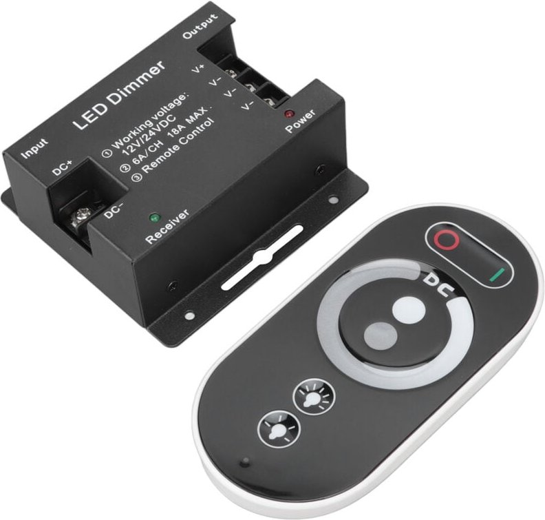 Jeffergarden WLAN LED DIMMER RF Touch Light Controller Remote Dimming DC 12V 24 V für Streifen