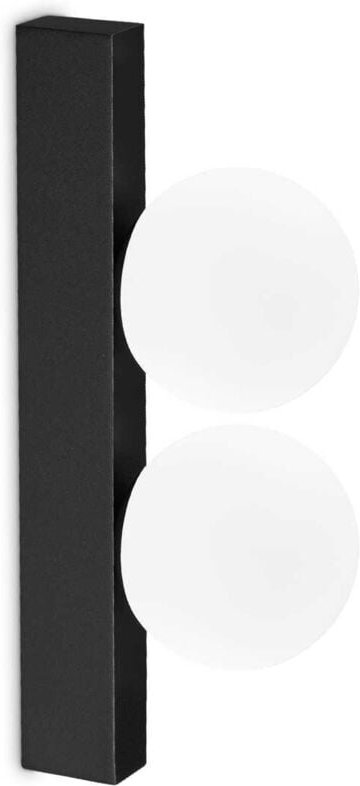 Ideal Lux PING PONG 2-flammige Wandleuchte Schwarz 500Lm 3000K