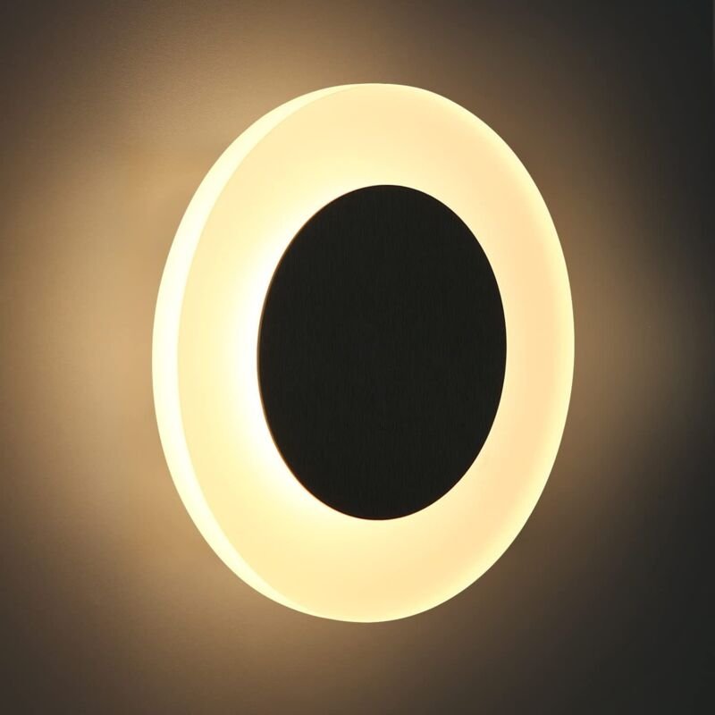 Wandlampe led Wandleuchte Innen - Wohnzimmerlampe Modern Design Flurlampe Wand 3000K Warmweiß Treppenhauslampe Schlafzim...