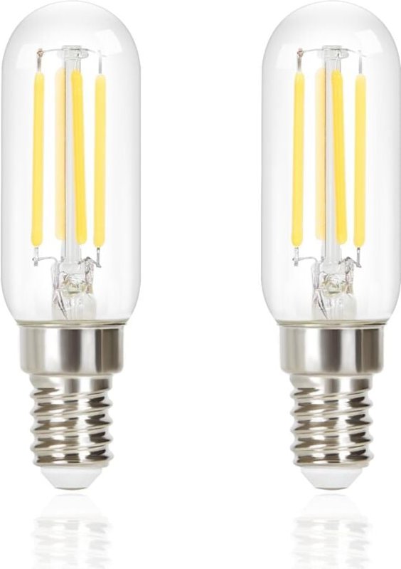 Gbly - 2er pack E14 led Kaltweiß Glühbirnen Vintage - T25 led Leuchtmittel Lampe 6000K Birnen 4W Energiesparlampe Light ...