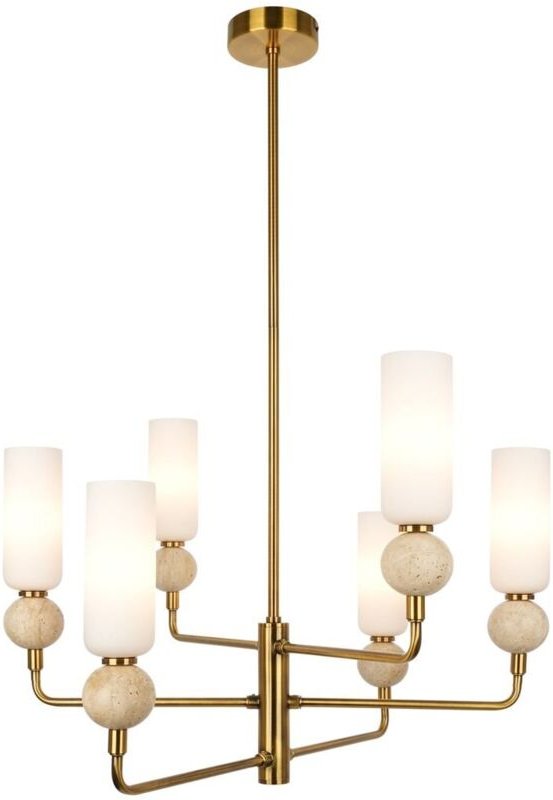 SANTOS Kronleuchter PND953316BRSS Italux