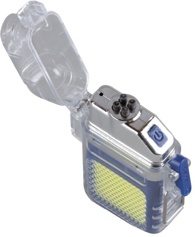 2W COB LED Taschenlampe mit elektrischem Feuerzeug