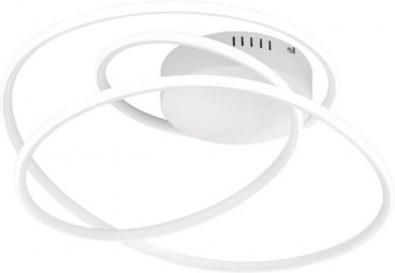 Integrierte LED-Deckenleuchte aus mattweißem Metall – Bologna