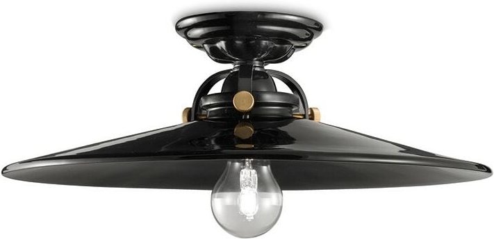 B&W C105, Keramische Deckenleuchte, Ferroluce