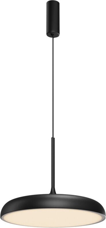 Maytoni Gerhard Moderne 40 cm Kuppel-Hängeleuchte, Schwarz, 3000 K, 1200 lm