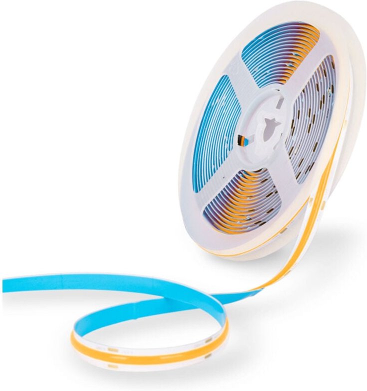 Barcelona Led - cob LED-Streifen 24V dc - 12W/m - 8mm - IP20 - 5 m Rolle - alle