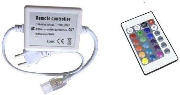 Fernbedienung mit Fernsteuerung für LED-Streifen 50mts rgb