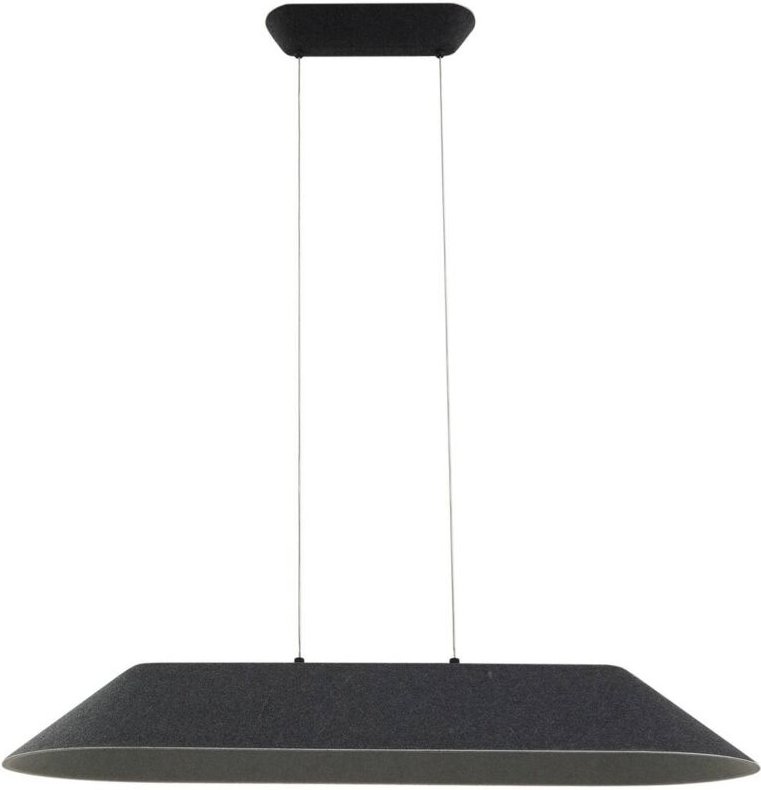 Lucande - Naelle' aus Textil dimmbar für Wohnzimmer & Esszimmer von