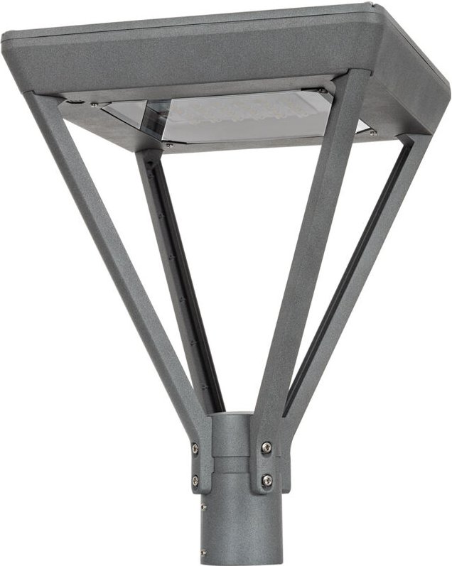 Ledkia - LED-Straßenleuchte 60W Aventino Square lumileds philips Xitanium 2200K Asymmetrisch 160ºx60º Superwarm