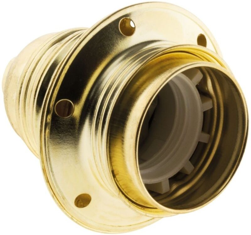 Lampenfassung E27 Messing - Zenitech