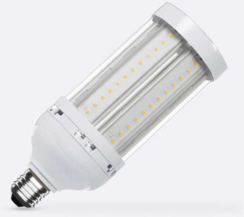 Efectoled - LED-Glühbirne E27 36W Straßenbeleuchtung Corn IP65 2700K Warmweiß