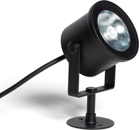 LED Aufbaustrahler Außen 10W Wimel Mattschwarz