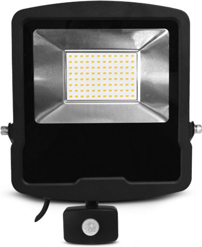Thumbnail - LED-Projektoren von 70W bis 100W mit Bewegungsmelder, 3000K Warmweiß - 100W