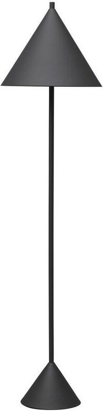 Indi - Stehleuchte aus schwarzem Metall