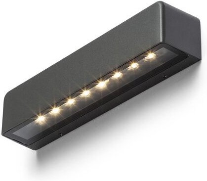 Rendl Light - sampo Außenwandleuchte grau anthrazit 230V led 9W IP65 3000K