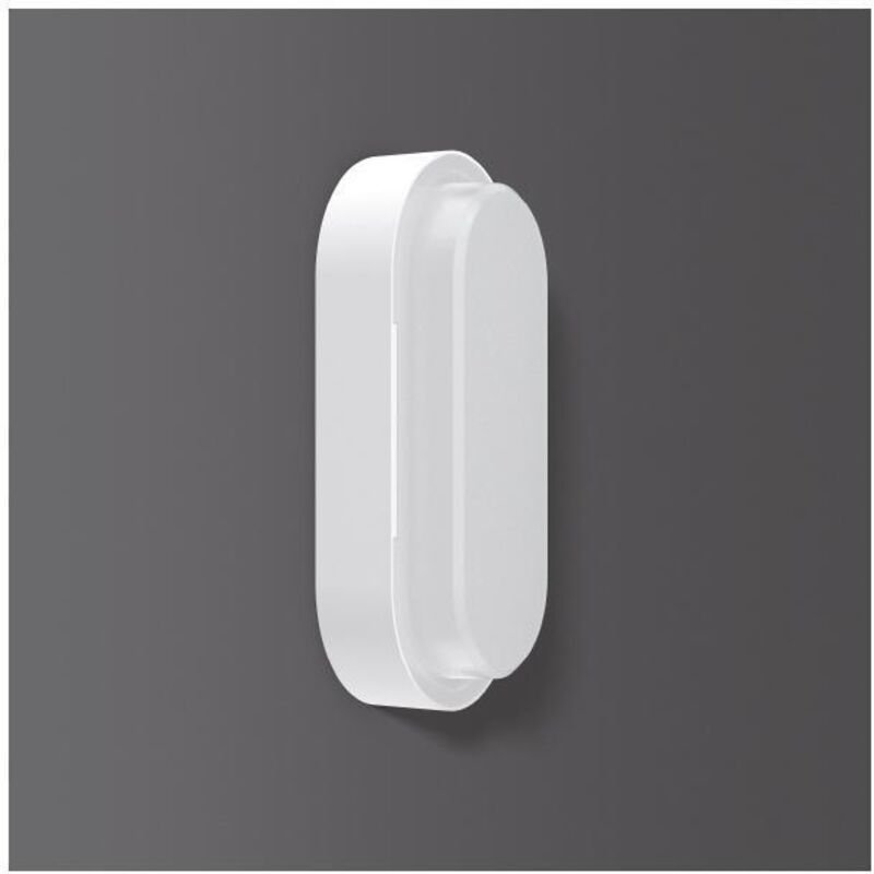 RZB HB 710, 6 / 9,5 W, 700 / 1100 lm, 840, weiß, on/off Decken- und Wandleuchten, L 207 B 97 H 56, 132°/118°, Kunstst