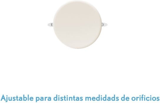 Thumbnail - Fabrilamp - Downlight led smd migmatite 9w 4000k white 900lm 2x9x9 cm adjustable cut-off (5-7.5)