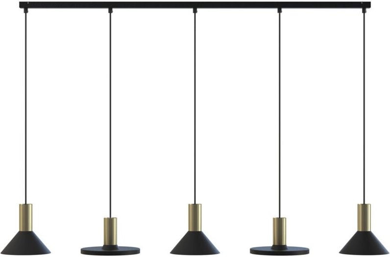 Hänglampe Hermanos 5 Gu10 Schwarz Nowodvorski 8032