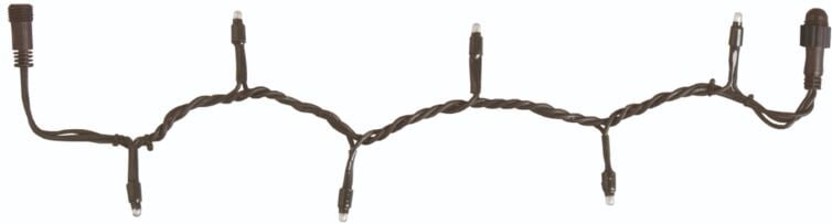 System Expo 'Lichterkette extra 5m' 50 Birnen warmweiß, IP44