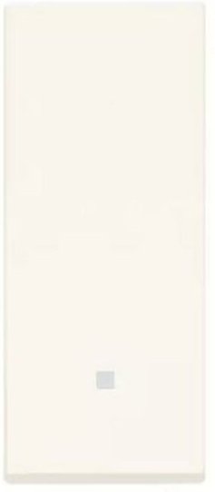 Vimar - berkopfumlenker linea 1p 10ax beleuchtbar-weiß-30024.b