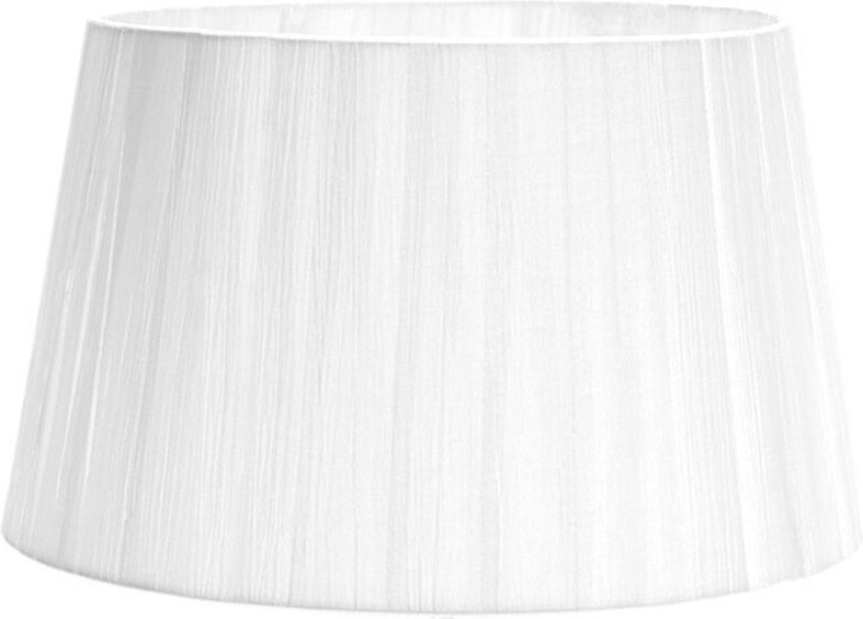 Fabrilamp - 157513501 Laura Lampenschirm E27 Weiß 35dx25dx20h Offen Konisch