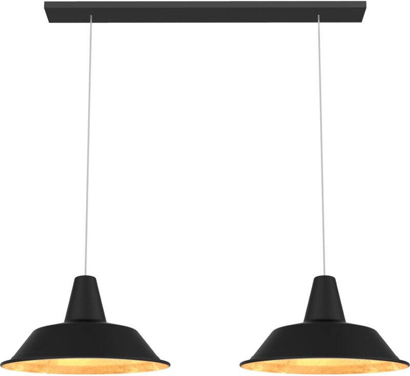 Duna sospensione lineare nero foglia