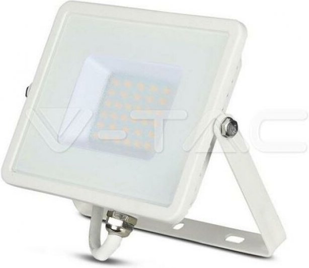 LED-Fluter VT-30, 30W, 2340lm, 4000K, IP65, weiß - V-tac