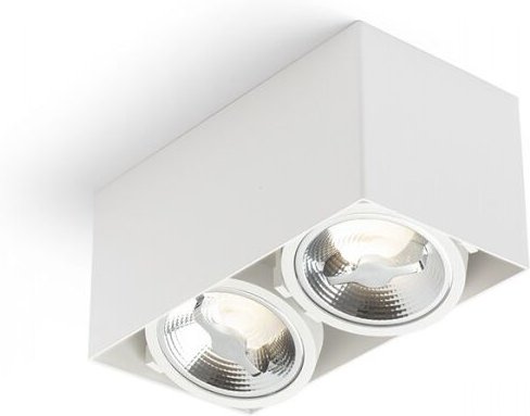 Deckenstrahler james ii dimm weiss matt 230V led 2x15W 24° 3000K