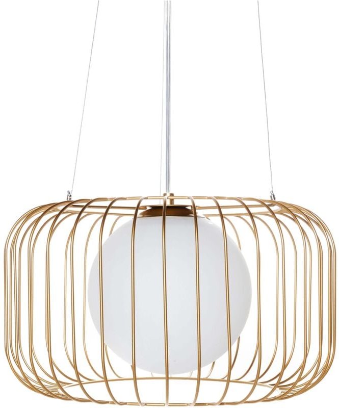 Hängeleuchte BAIROA Metall Gold