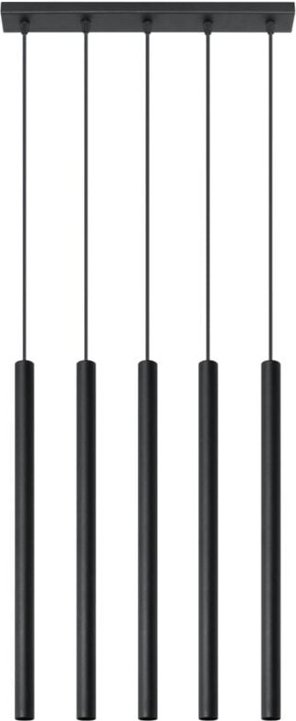 Hängelampe Moos 5 G9 Schwarz Lumilo 04.219.72