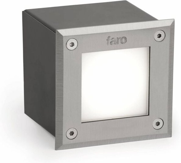 Faro-18 71499N - LED Square Einbauleuchte Außenleuchte Matt Nickel IP67