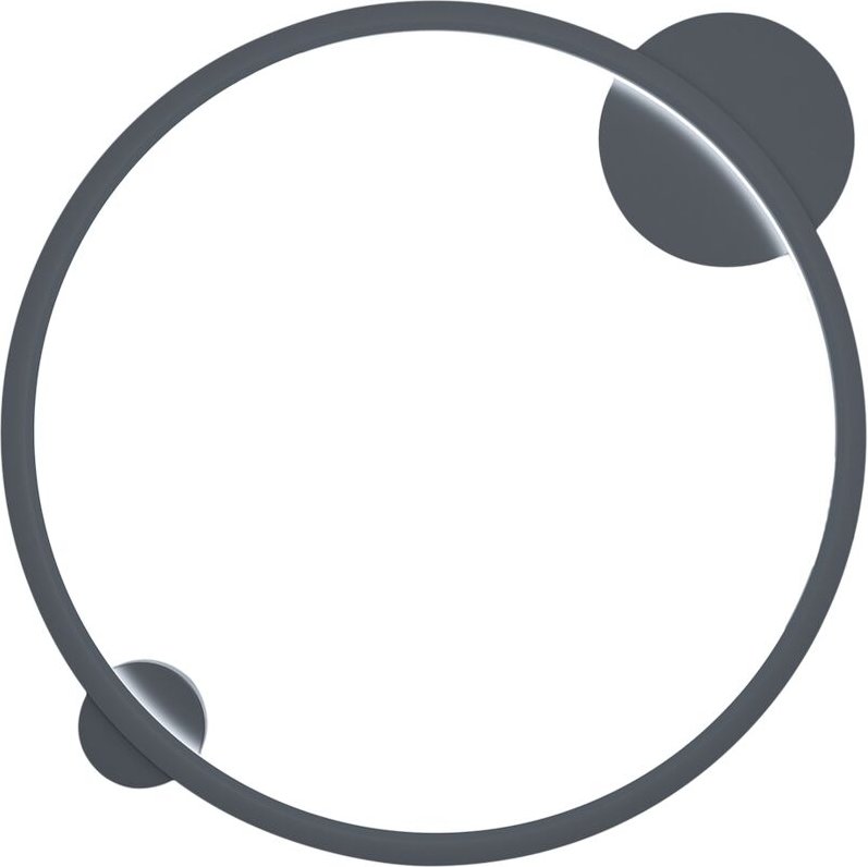 Saturno Schwarze 25W LED-Deckenleuchte