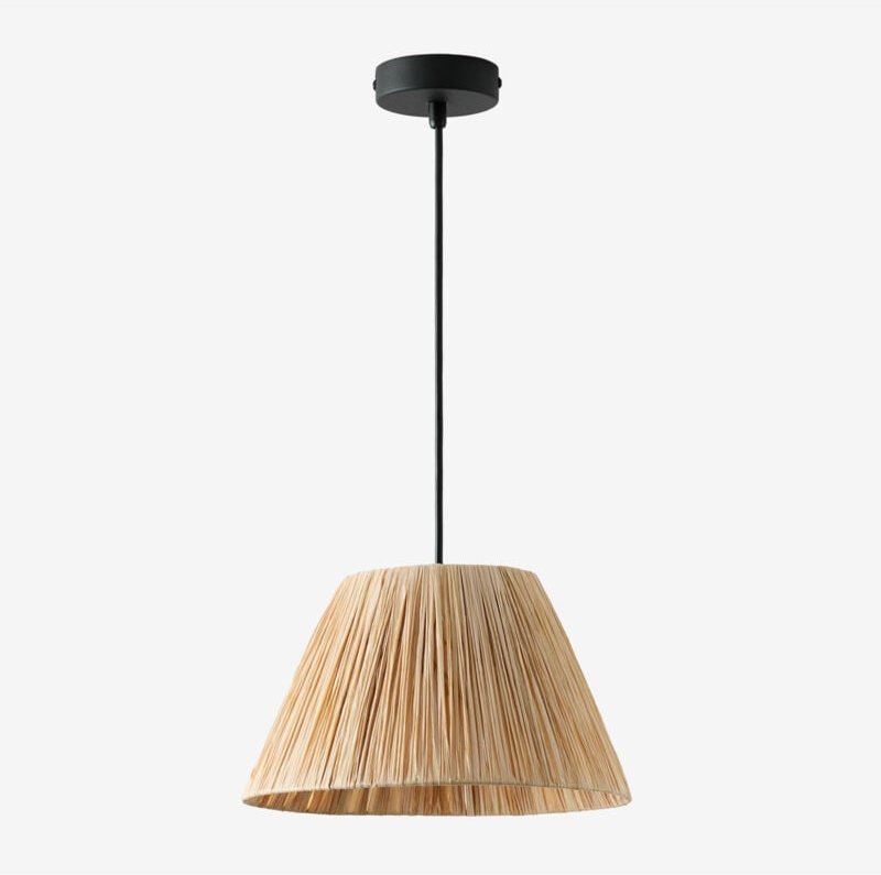 Aruel Raffia-Deckenleuchte Natürlich - Sklum