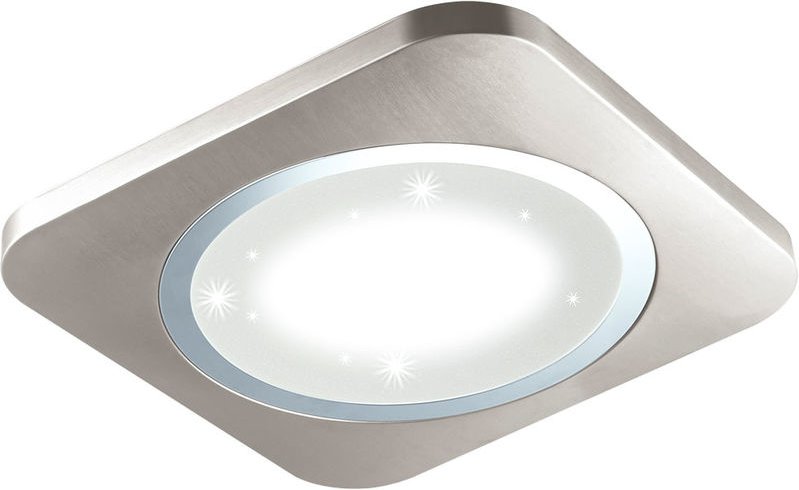 Led Aufbau Leuchte Kristall Effekt Arbeits Zimmer Decken Lampe Chrom Beleuchtung Eglo 97664