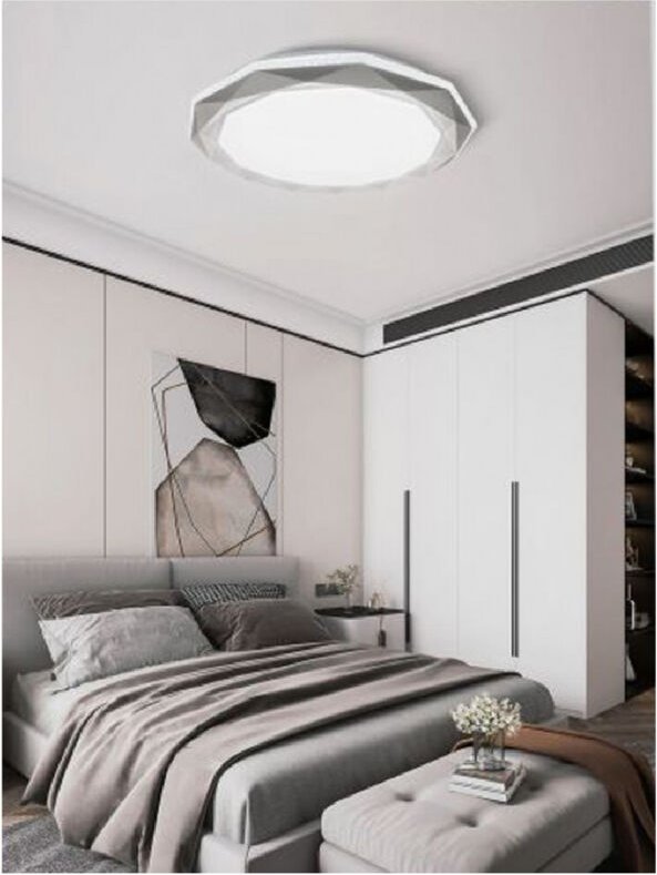 Trade Shop Traesio - Trade Shop - led plafoniera 46W dimmerabile mit light superfice 6500K 4000K -