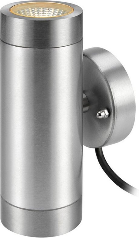 Markslojd GARDEN Up Down Zylinderwand 2 Leichtes Aluminium