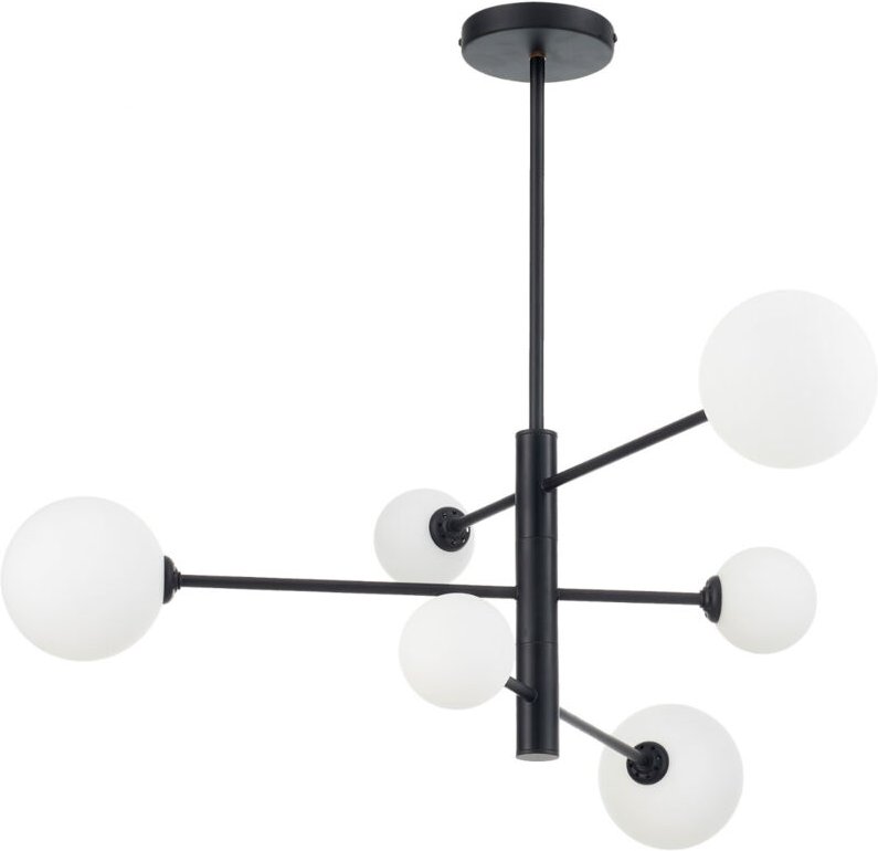 Dorado 6xG9 schwarze Pendelleuchte Light Prestige