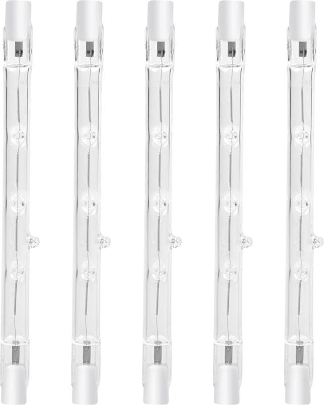 Beijiyi - 100 w, 118 mm, R7s, dimmbar, Halogen-Bleistiftlampe, warmweiß, 2800 k, R7s, linear, 1500 lm, Strahler, AC220–2...