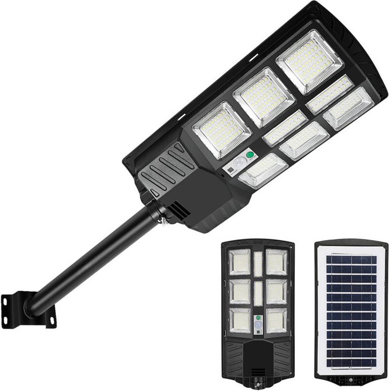 Wolketon 2 PCS 300W Straßenlaterne Solar-Bewegungsmelder mit Fernbedienungsmodi, 600lm Solarleuchten für den Außenbereic...