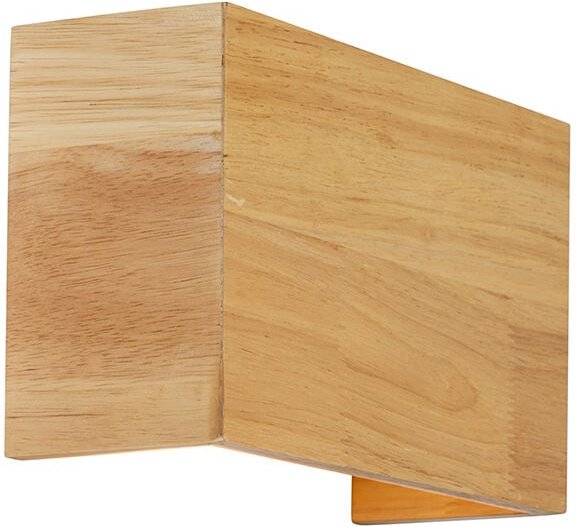 Smart Wandleuchte Eichenholz 24 cm inkl. Wifi G9 - Otan