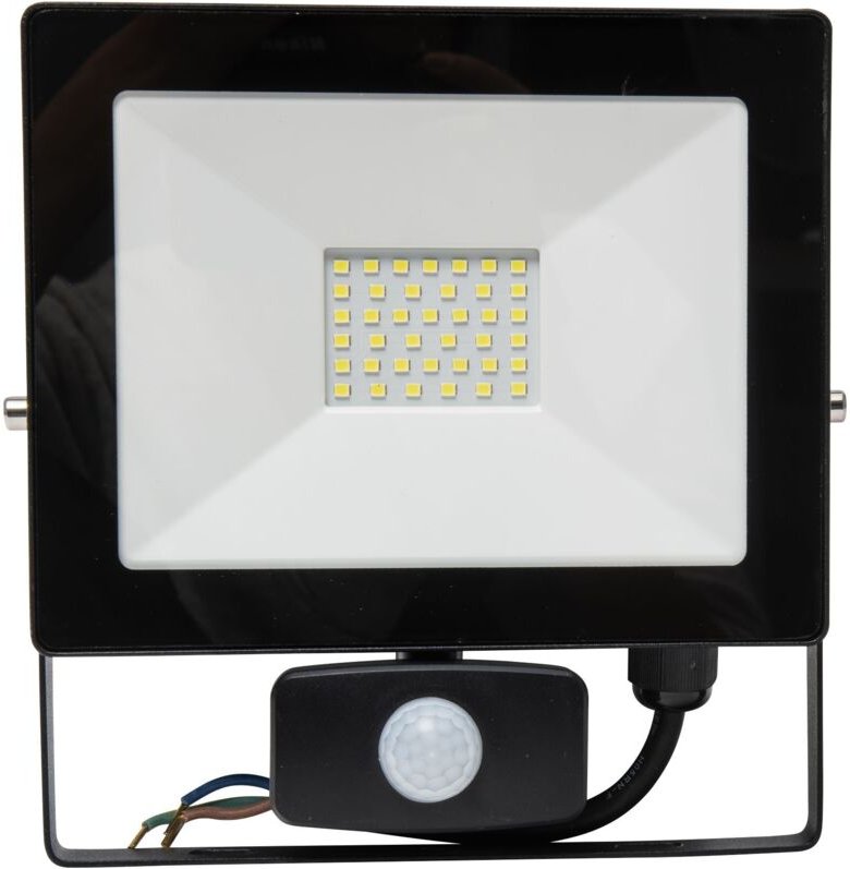 Flacher LED-Radarprojektor Werka Pro 30 Watt (39 LEDs, 2400 Lumen)